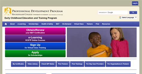 Ecetp.pdpalbany.edu Elearn.catalog.shtm