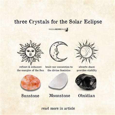 Eclipses and Their Impact on Crystals