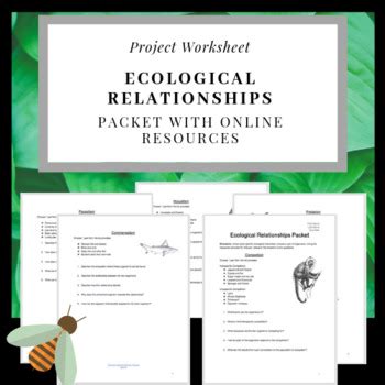 Ecological Relationships Packet Answers Kindle Editon