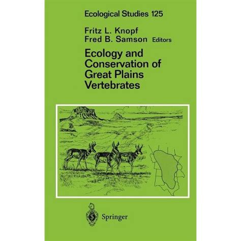 Ecology and Conservation of Great Plains Vertebrates 1st Edition Epub