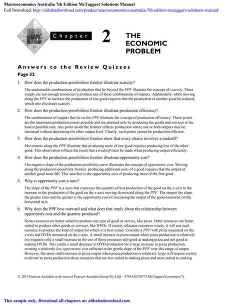 Econimics Seventh Edition Mctaggart Answers Epub