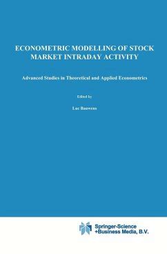 Econometric Modelling of Stock Market Intraday Activity PDF