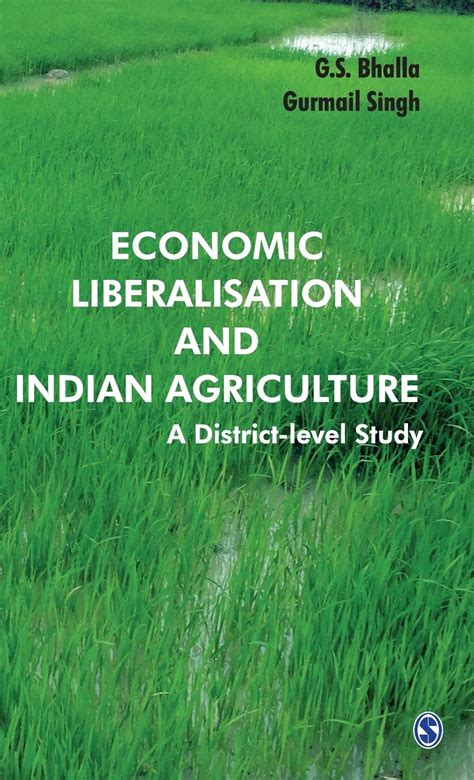 Economic Liberalisation and Indian Agriculture A District-Level Study 1st Edition PDF