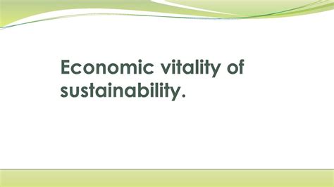 Economic Vitality