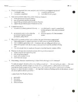 Economics Chapter 2 Assessment Answers PDF