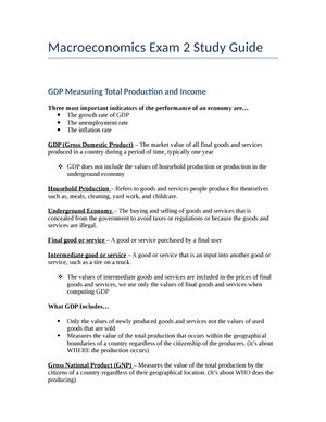 Economics Exam 2 Study Guide Answers Epub