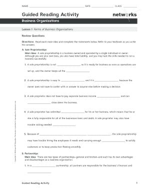 Economics Guided Reading And Review Answer Key Reader