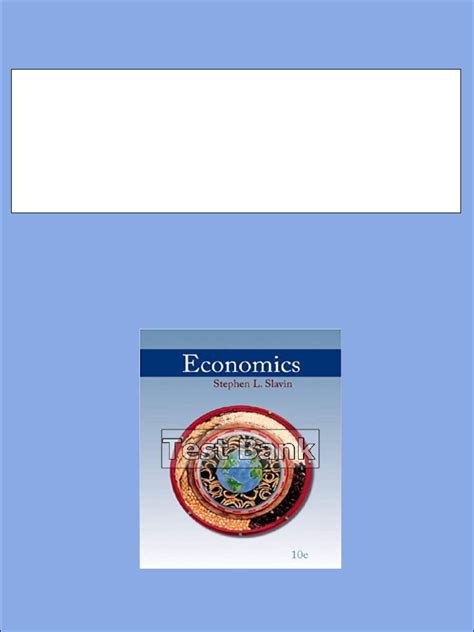 Economics Slavin 10th Edition Answer Key Kindle Editon