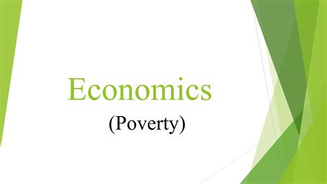 Economics of Poverty PDF