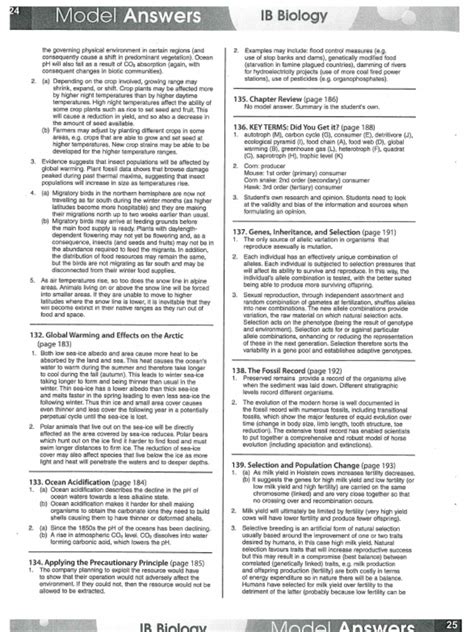 Ecosystems Biozone Sheet Answers PDF