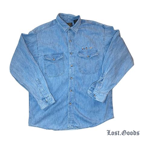 Eddie Bauer Denim Shirt: The Quintessential American Classic