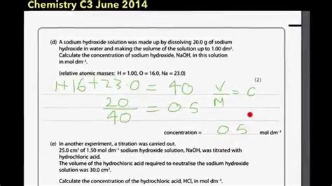 Edexcel C3 Paper June 2014 Solutions Doc