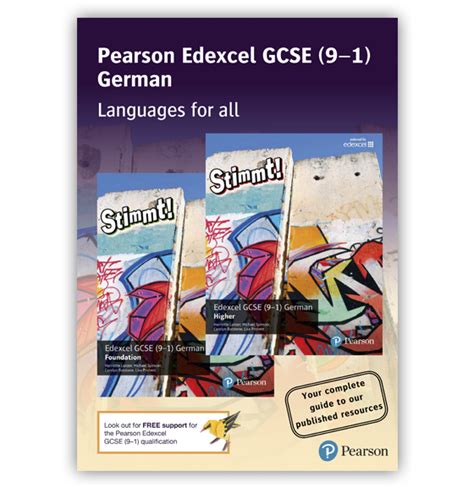 Edexcel GCSE German Teacher's guide. Higher Reader