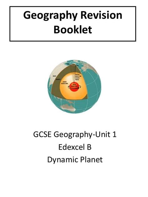 Edexcel Geography AS Unit 1 June 2014 paper Ebook Reader