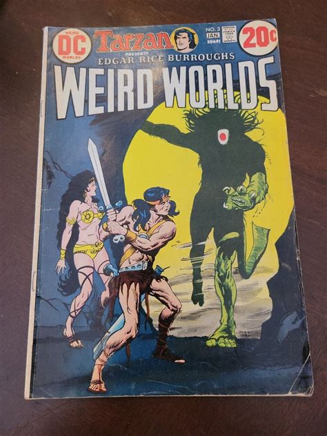 Edgaaar Rice Burroughs Weird Worlds 3 Featuring Tarzan Vol 1 Dec-Jan 1972-73 PDF