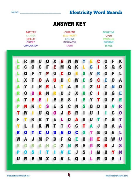 Edhelper Word Search Answer Key Epub