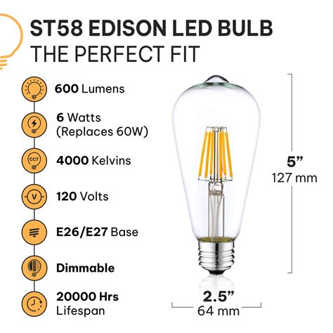 Edison LED Light Bulbs: 10,000+ Characters of Illuminating Insights