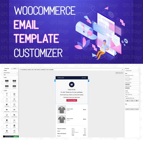 Edit Email Template Woocommerce