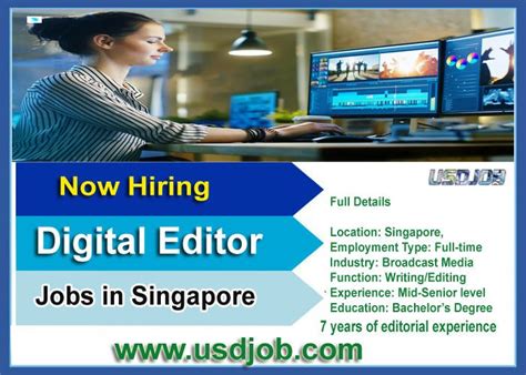 Editorial Jobs in Singapore: A Comprehensive Guide to 580+ Openings