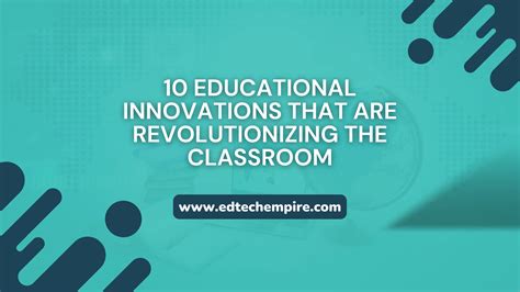 Education: A Legacy of Innovation