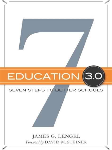 Education 3.0 Seven Steps to Better Schools PDF