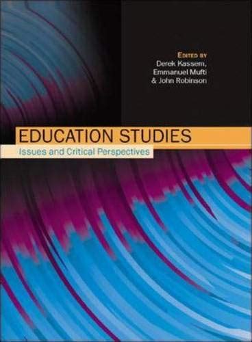 Education Studies Issues and Critical Perspectives PDF