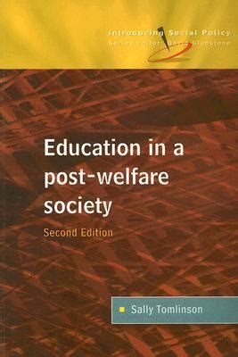 Education in A Post-Welfare Society 1st Edition Doc