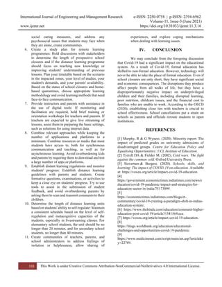 Education in Disadvantaged Communities: A System Under Strain