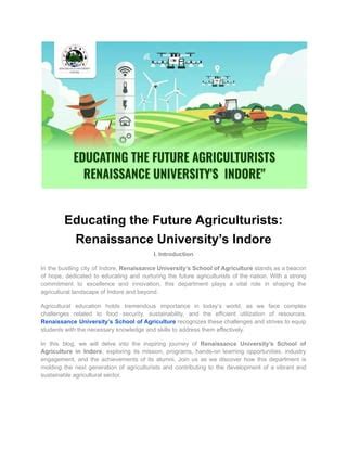 Educational Excellence: Nurturing Future Agriculturists