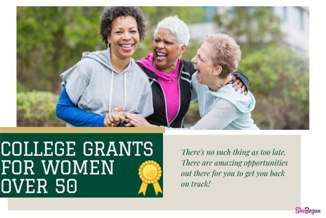 Educational Grants for Women Over 60: Embark on a Journey of Empowerment