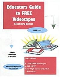 Educators Guide to Free Videotapes 2010-2011: Elementary/Middle School (Educators Guide to Free Vid PDF