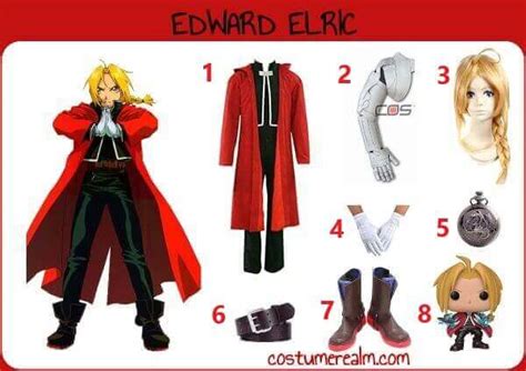 Edward Elric Costume: A Guide to Dressing Like the Alchemy Prodigy