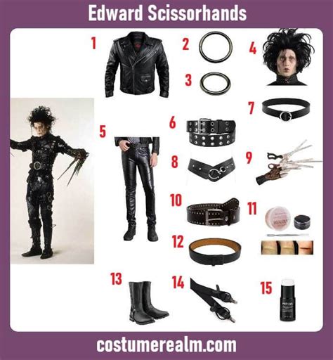 Edward Scissorhands Costumes: A Comprehensive Guide to Recreating the Iconic Character