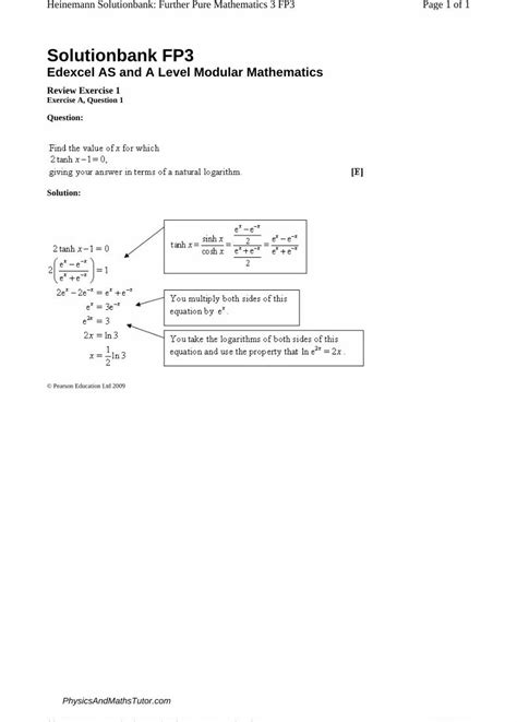 Edxcel Heinemann Solution Bank M3 Reader