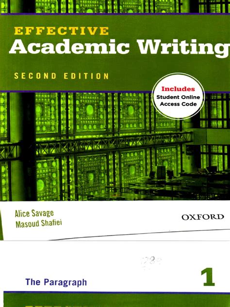 Effective Academic Writing 1 Answer Key Kindle Editon