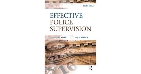 Effective Police Supervision Sixth Edition PDF