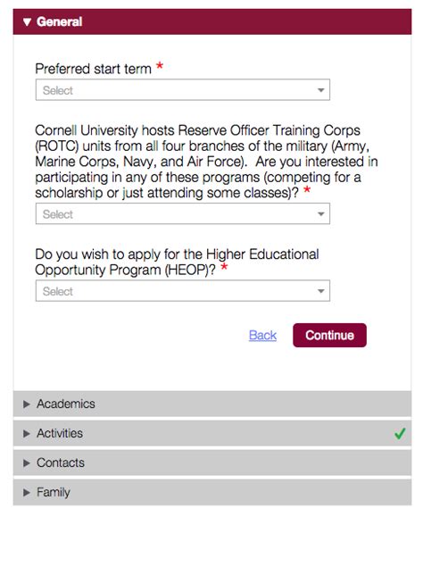 Effective Strategies for Applying to Cornell University