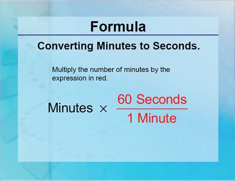 Effective Strategies for Converting Minutes to Seconds