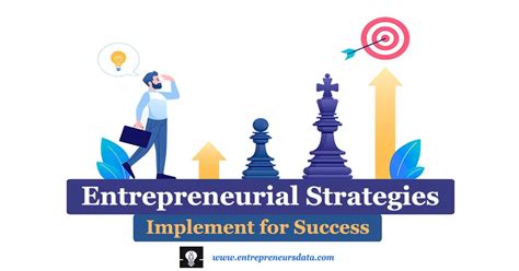 Effective Strategies for Entrepreneurial Success