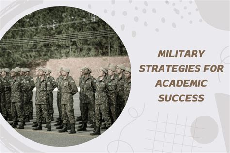 Effective Strategies for Military Success