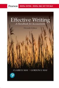 Effective Writing A Handbook For Accountants Solutions Kindle Editon