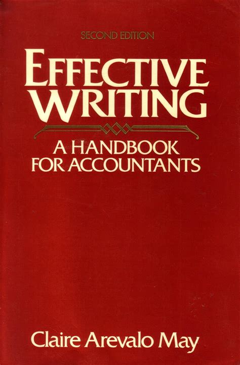 Effective Writing A Handbook for Accountants 5th Edition Reader