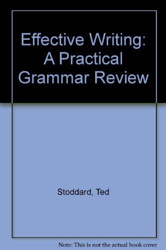 Effective Writing A Practical Grammar Review PDF