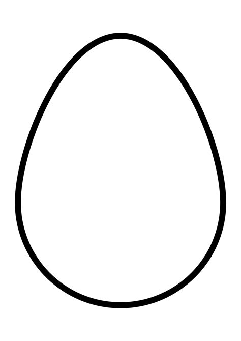 Egg Printable Template
