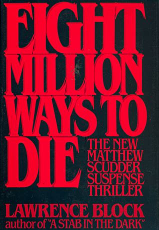 Eight Million Ways to Die Chinese Edition Kindle Editon