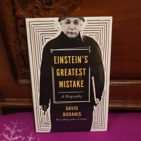 Einsteins Greatest Mistake David Bodanis Doc