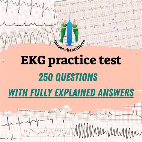 Ekg Test And Answers Doc