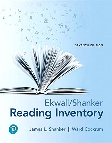 Ekwall Shanker Reading Inventory with Enhanced Pearson eText Access Card Package 7th Edition What s New in Literacy Kindle Editon
