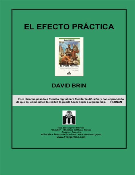 El Efecto Practica SPAN The Practice Effect Spanish Edition Epub