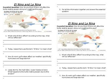 El Nino Student Activity Book Answers PDF